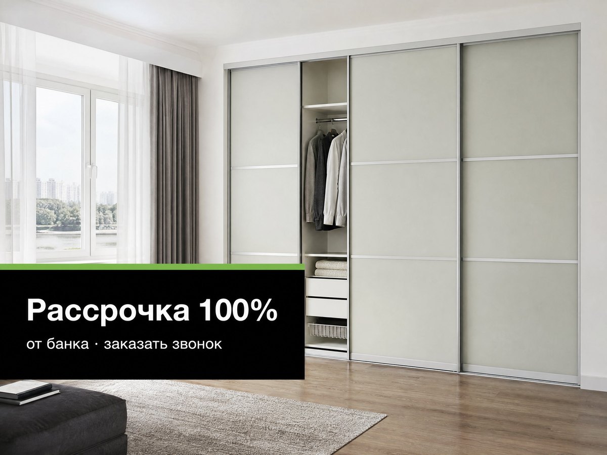 Рассрочка 100% от банка